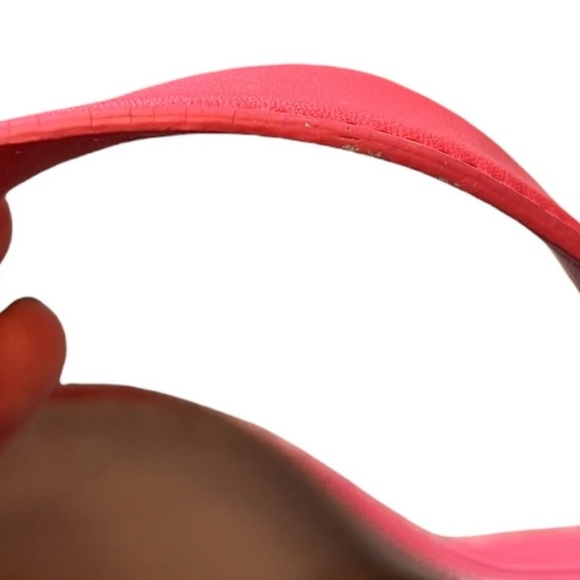 NWT Vintage Y2K Baby Purse Pink Leather Ann Taylor - Picture 5 of 7